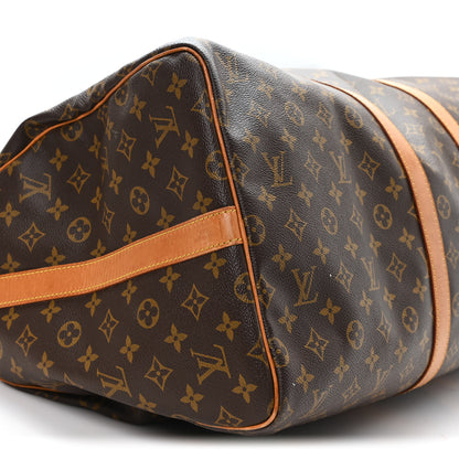 Louis Vuitton Monogram Keepall Bandouliere 55 8 of 9