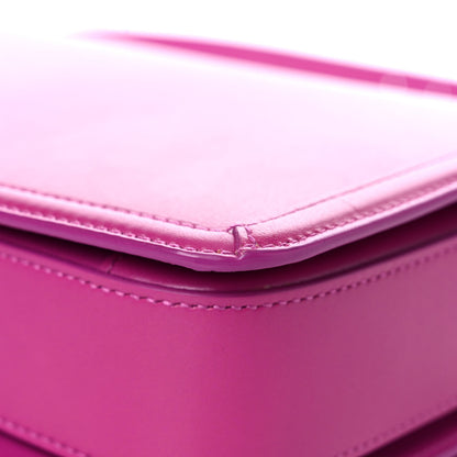 Saint Laurent Box Calfskin Monogram Medium Solferino Satchel Fuchsia 13 of 13