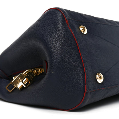 Louis Vuitton Empreinte Montaigne MM Marine Rouge 8 of 9