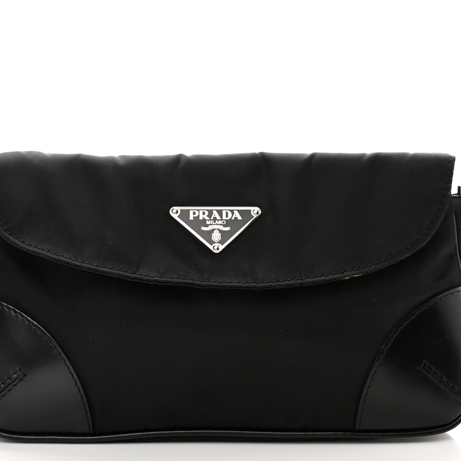 Prada Tessuto Nylon Belt Bag Black 7 of 11