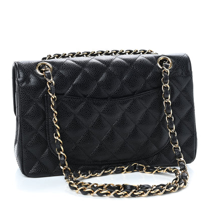 Chanel Caviar Quilted Small Double Flap Black 3 of 9