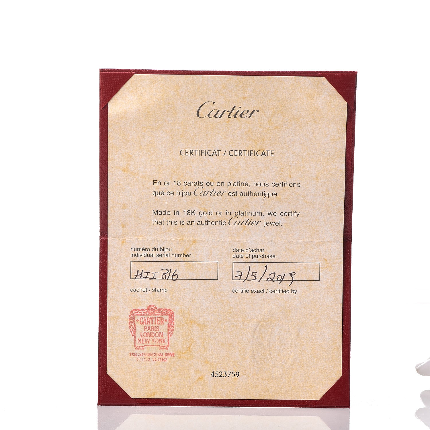Cartier 18K Yellow Gold Small Juste Un Clou Bracelet 18 5 of 5