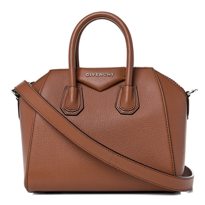 Givenchy Sugar Goatskin Mini Antigona Pony Brown 1 of 10