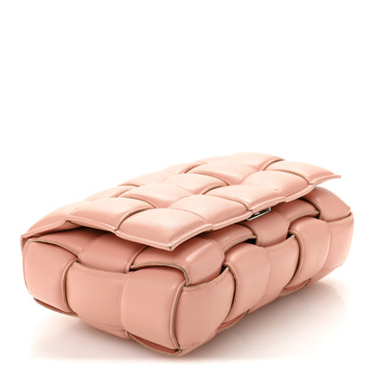 Bottega Veneta Nappa Maxi Intreccio Padded Cassette Crossbody Bag Peachy 4 of 12