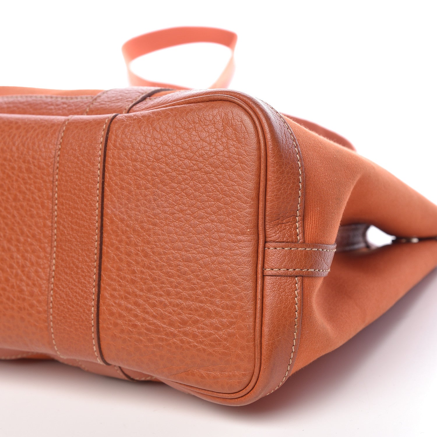 Hermes Toile Buffle Garden Party 30 TPM Potiron 12 of 13