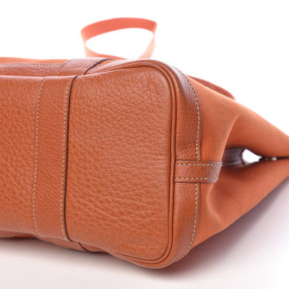 Hermes Toile Buffle Garden Party 30 TPM Potiron 12 of 13