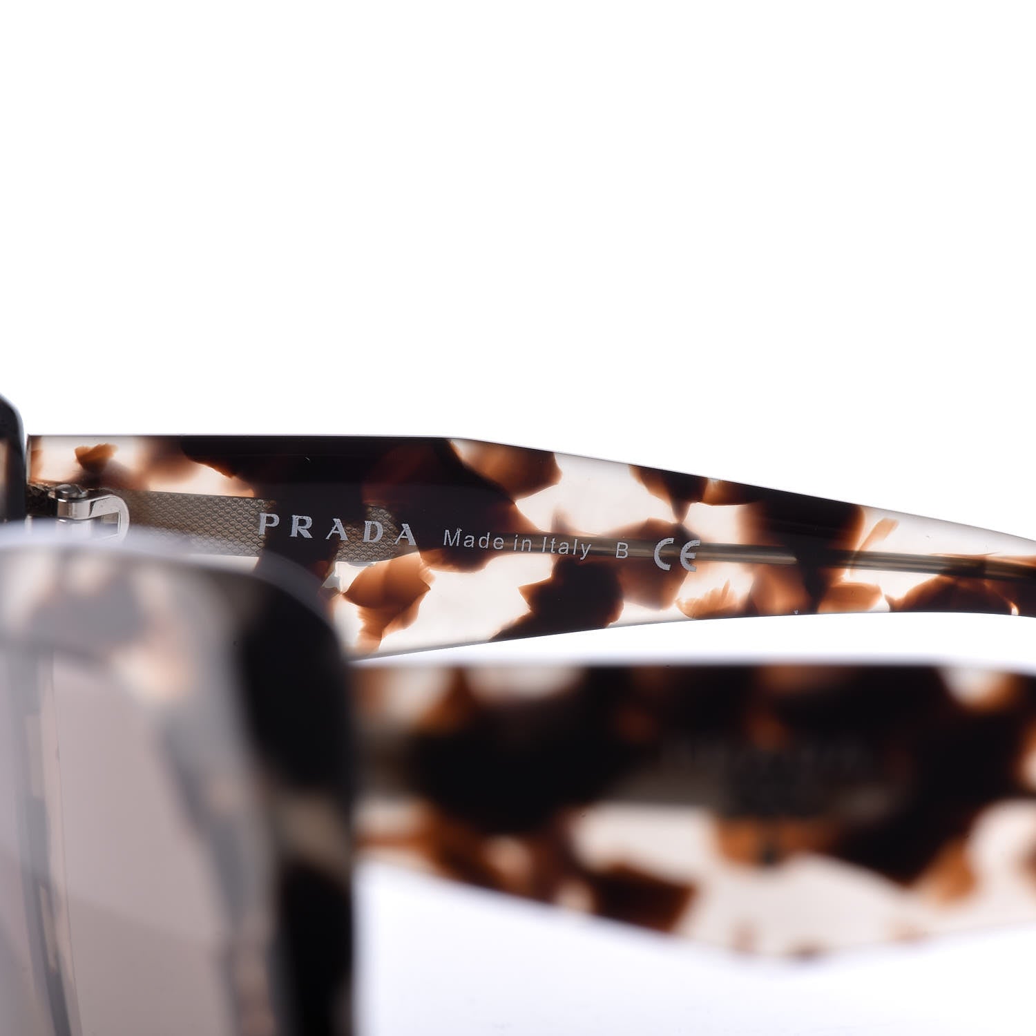 Prada Sunglasses SPR 16R Tortoise Grey 5 of 7