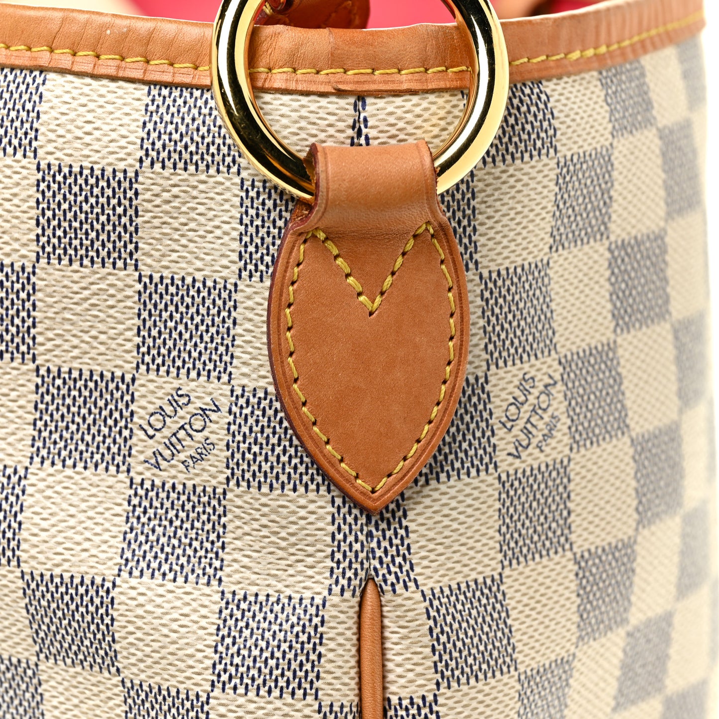 Damier Azur Delightful PM Pink