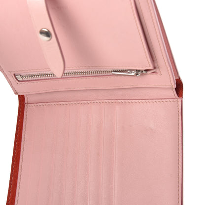 Celine Grained Calfskin Medium Multifunction Strap Wallet Rust 8 of 8