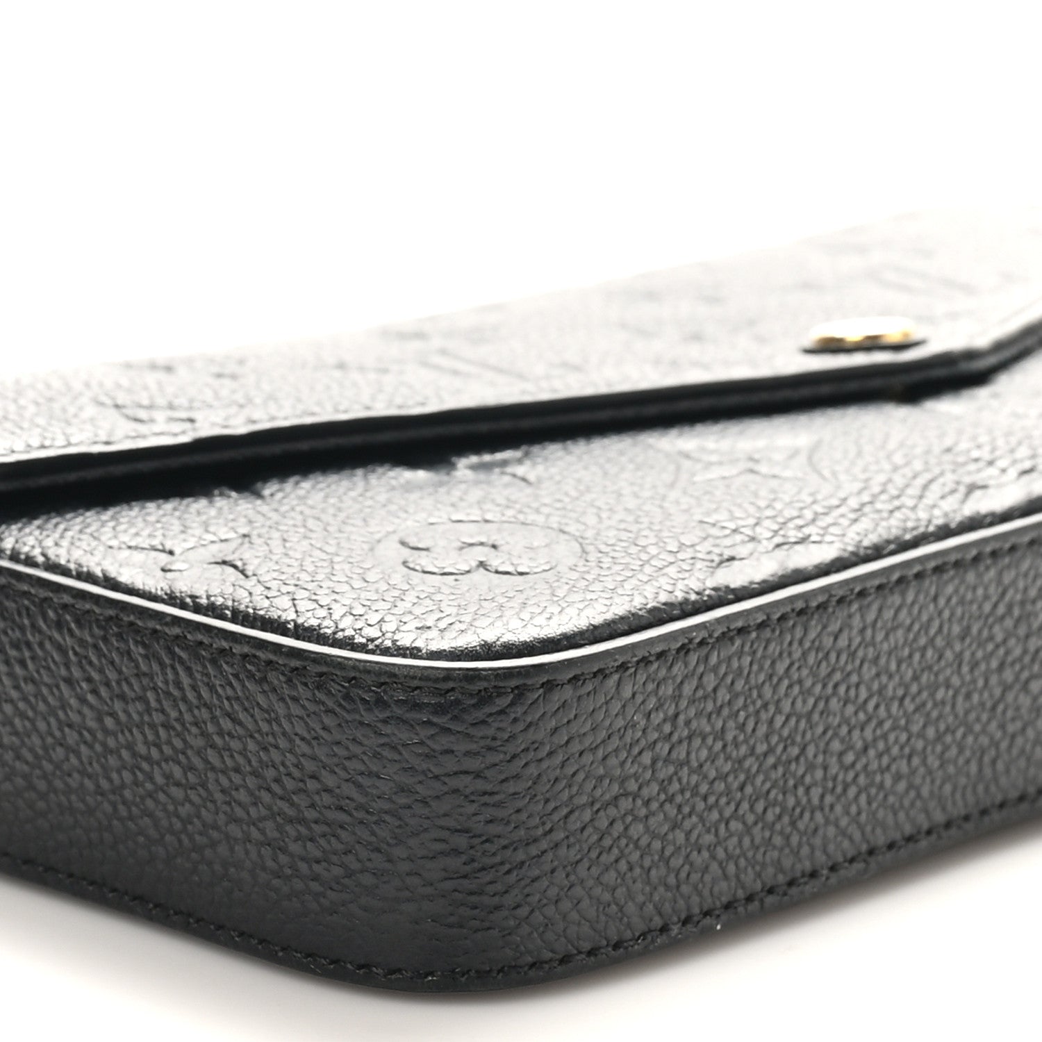 Louis Vuitton Empreinte Pochette Felicie Chain Wallet Black 8 of 9