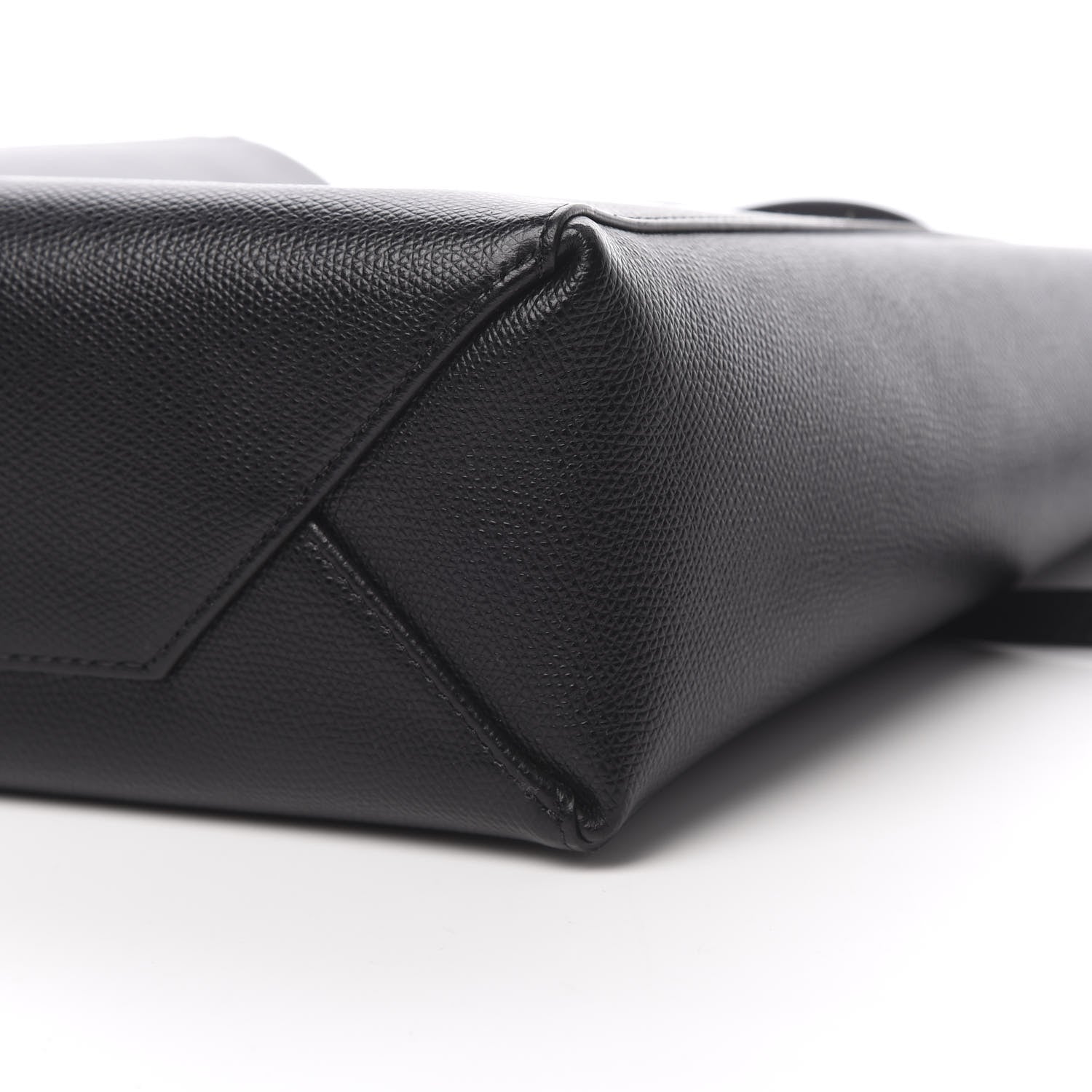 Celine Grained Calfskin Small Vertical Cabas Black 12 of 13