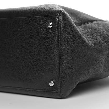 Chanel Calfskin Cerf Executive Shopper Tote Black 9 of 12