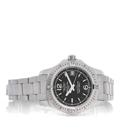 Breitling Stainless Steel 33mm Colt Lady Quartz Watch Black A77388 3 of 5