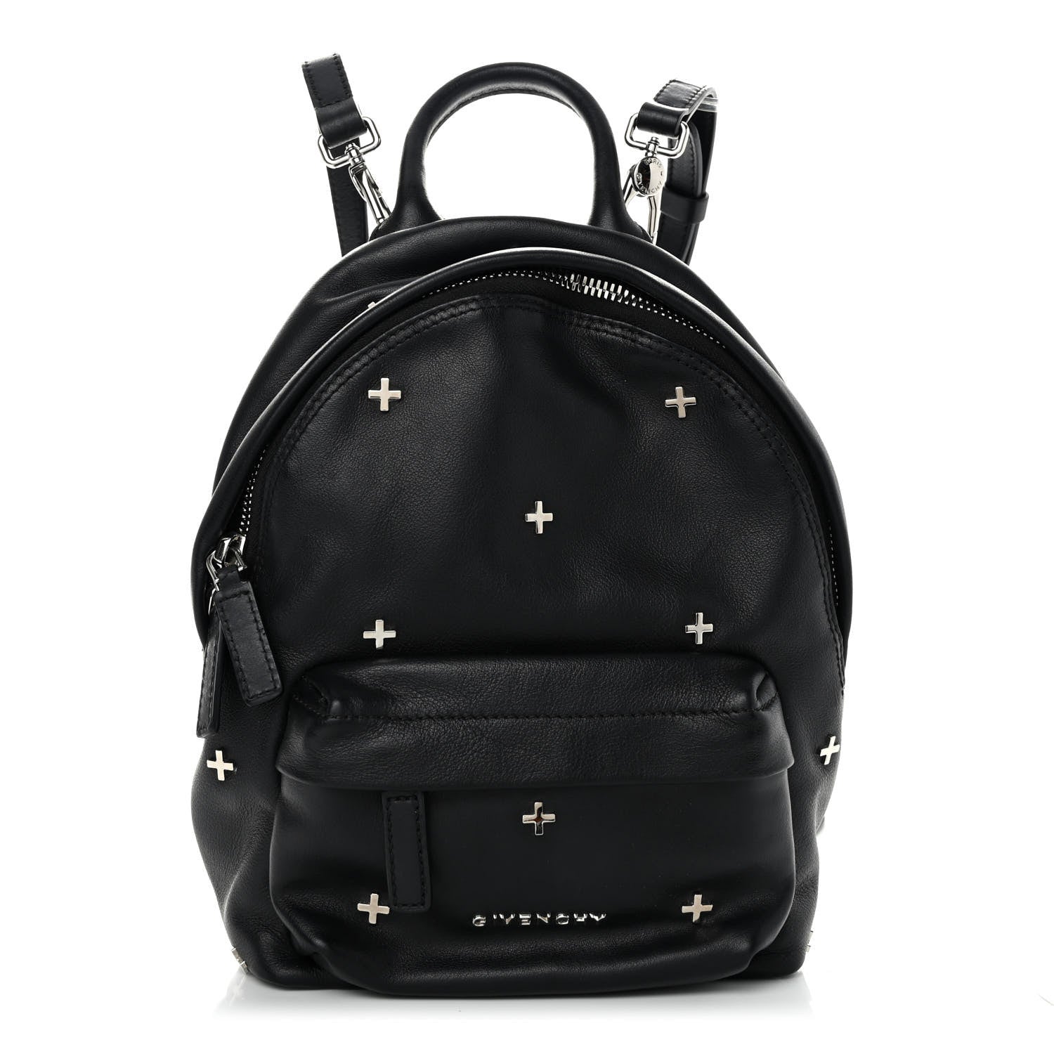 Givenchy Smooth Calfskin Nano Cross Backpack Black 2 of 10