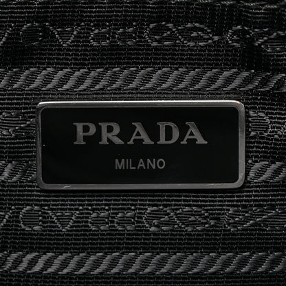 Prada Tessuto Nylon Saffiano Vela Tote Black 6 of 11