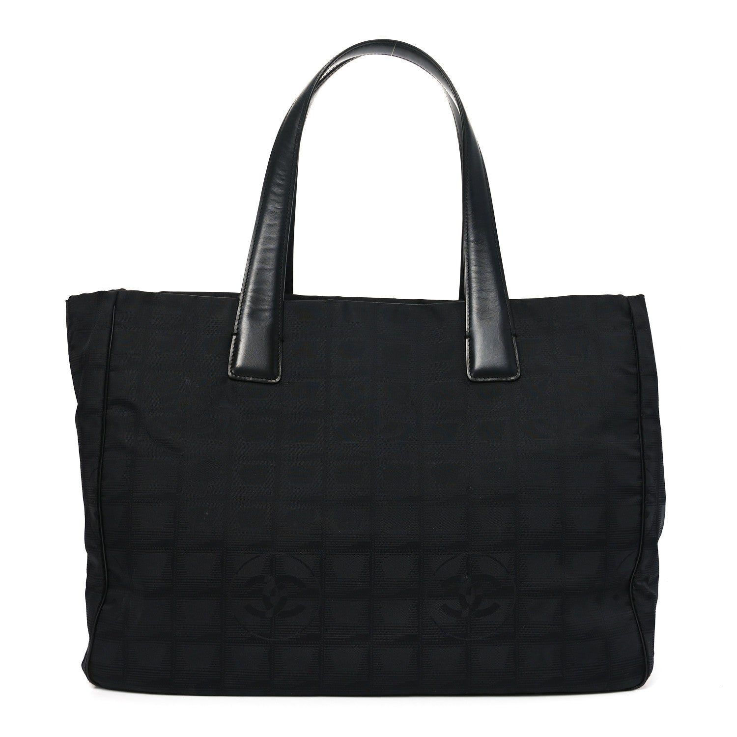 Chanel Nylon Large Travel Tote Black 1 of 10