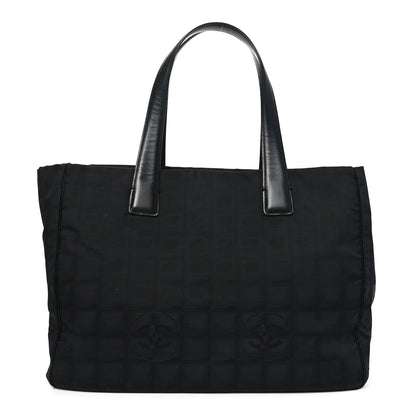 Chanel Nylon Large Travel Tote Black 1 of 10
