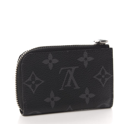 Louis Vuitton Monogram Eclipse Coin Purse 3 of 8