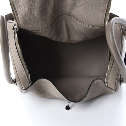 Hermes Taurillon Clemence Lindy 34 Gris Tourterelle 5 of 15