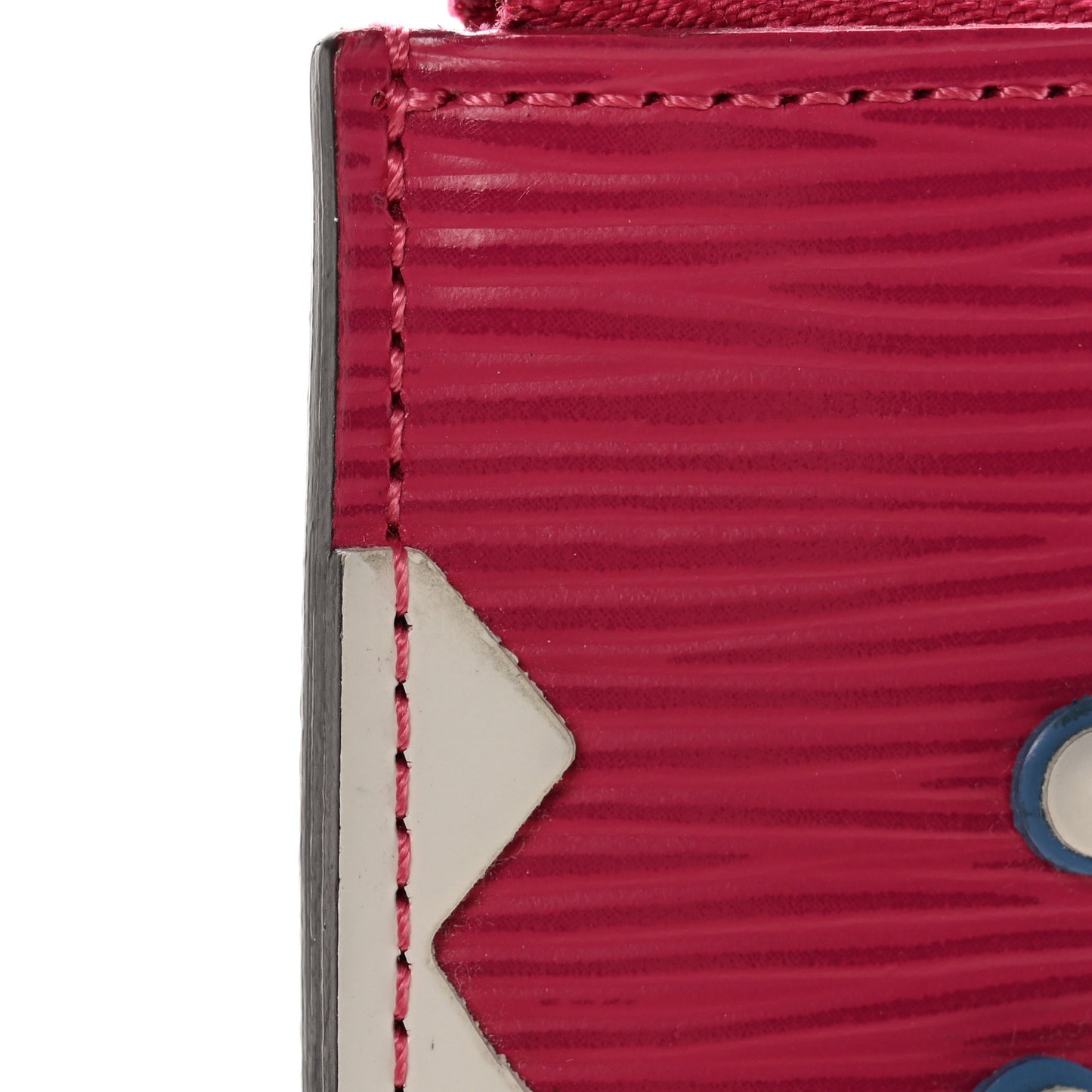 Epi Tribal Mask Key Pouch Pivoine