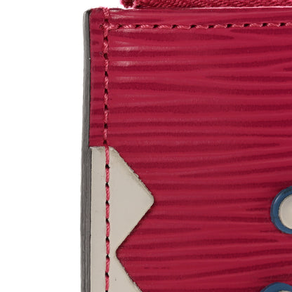 Louis Vuitton Epi Tribal Mask Key Pouch Pivoine 8 of 10