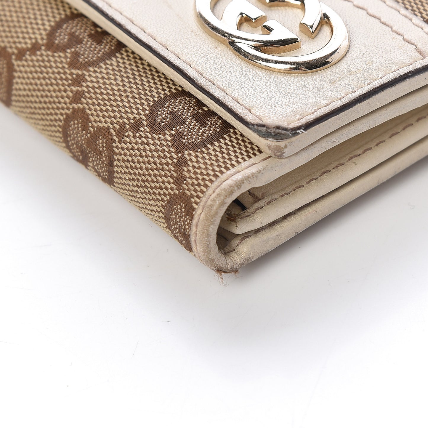 Monogram New Britt Continental Wallet Off White