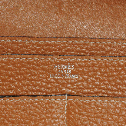 Hermes Togo Dogon Combined Wallet Gold 7 of 9