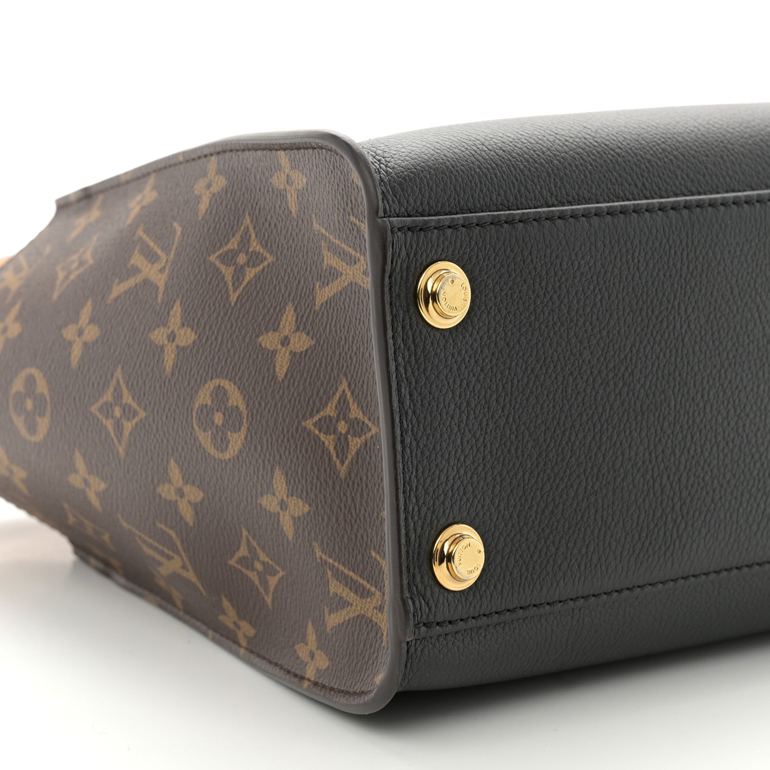 Louis Vuitton Calfskin Monogram On My Side Black 8 of 9