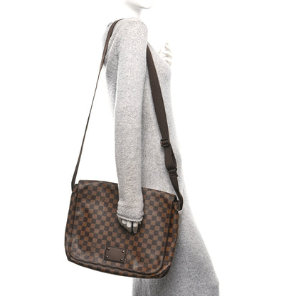 Louis Vuitton Damier Ebene Brooklyn GM 2 of 10