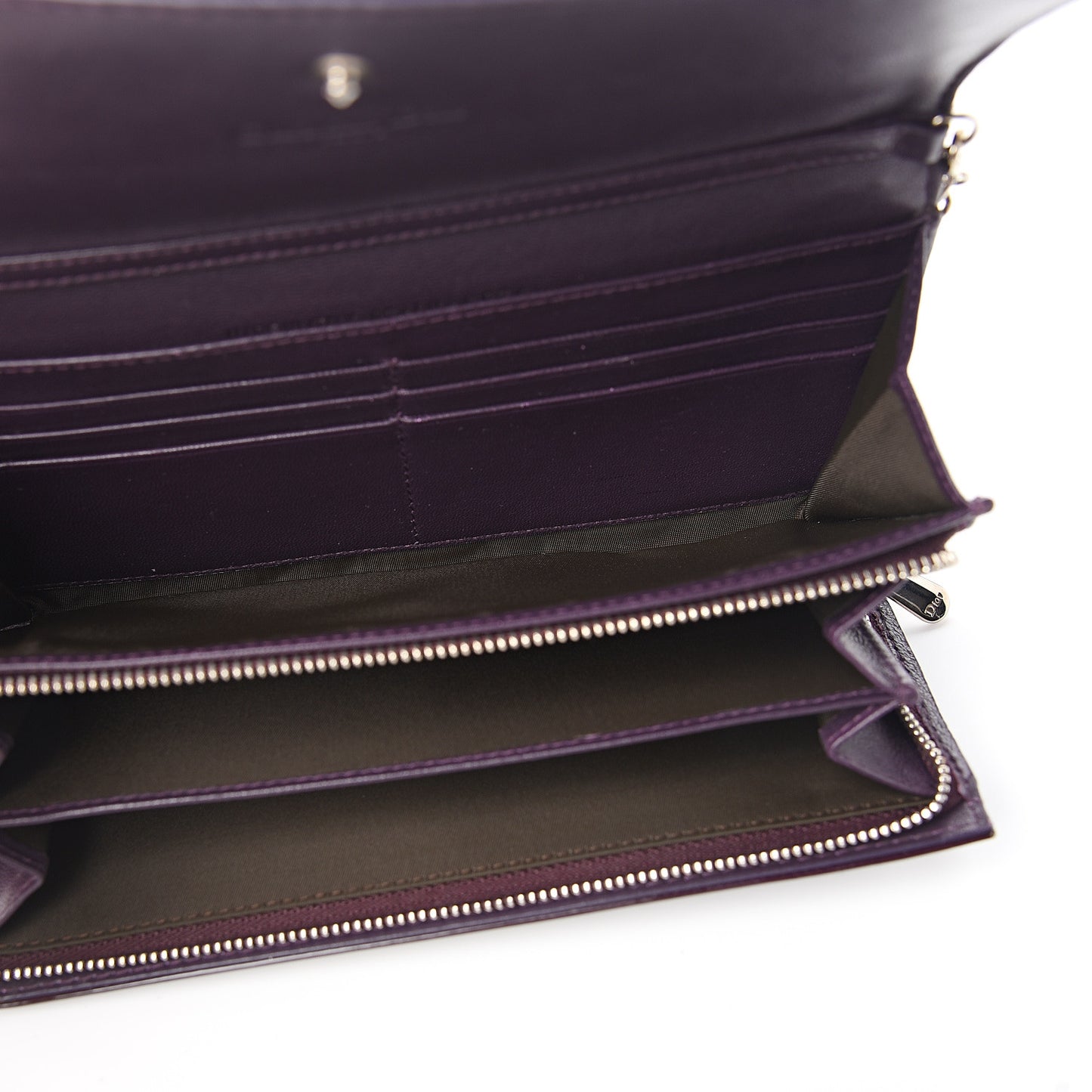 Patent Cannage Rendezvous Chain Wallet Purple