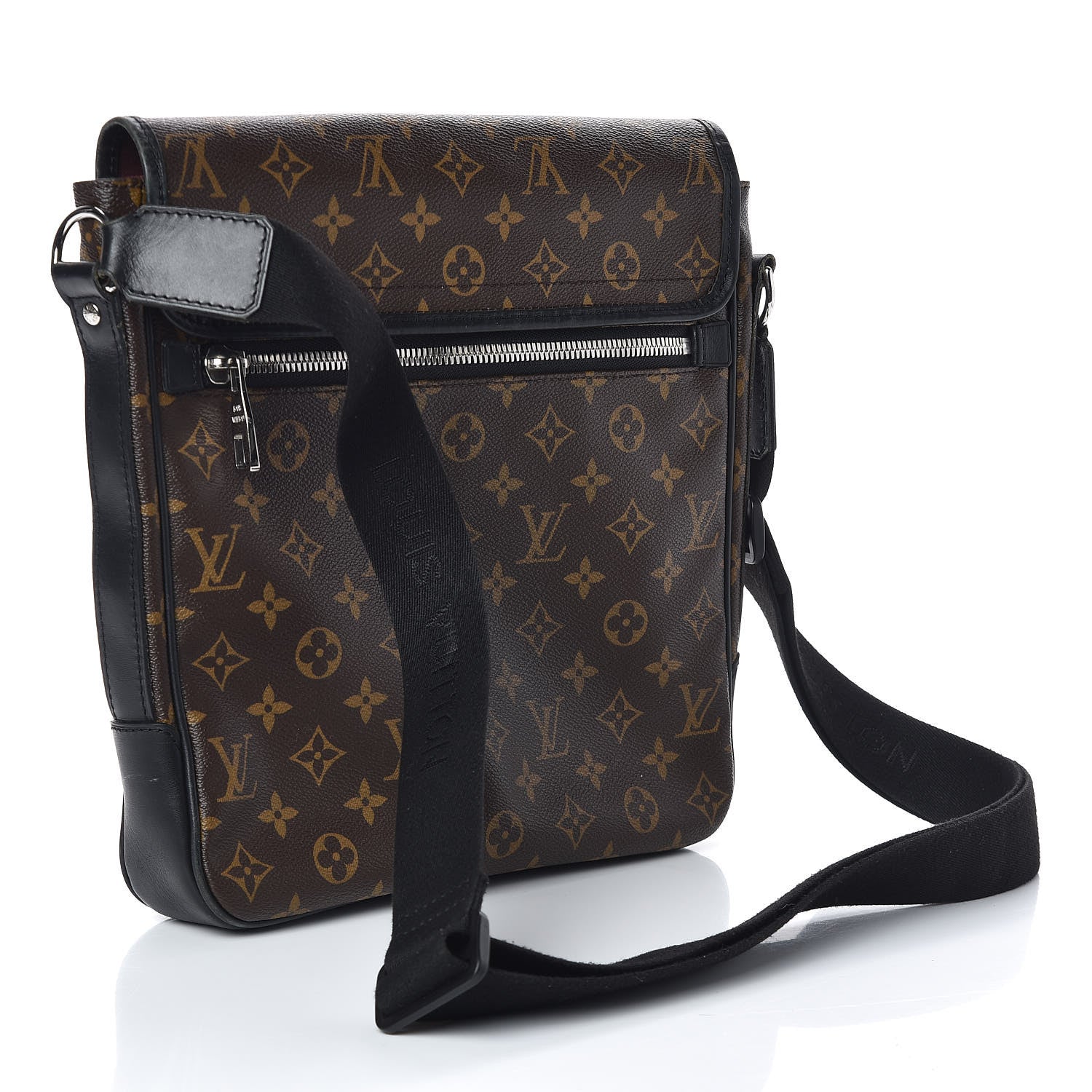 Louis Vuitton Monogram Macassar Bass MM 3 of 9