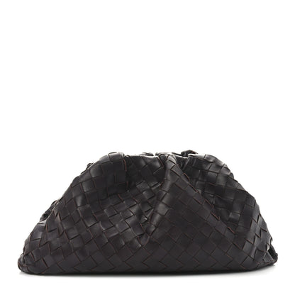 Bottega Veneta Nappa Maxi Intrecciato The Pouch Oversized Clutch Grape 1 of 11