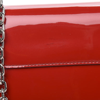 Louis Vuitton Patent Monogram Infrarouge Twist Shoulder Bag PM Coquelicot 8 of 12
