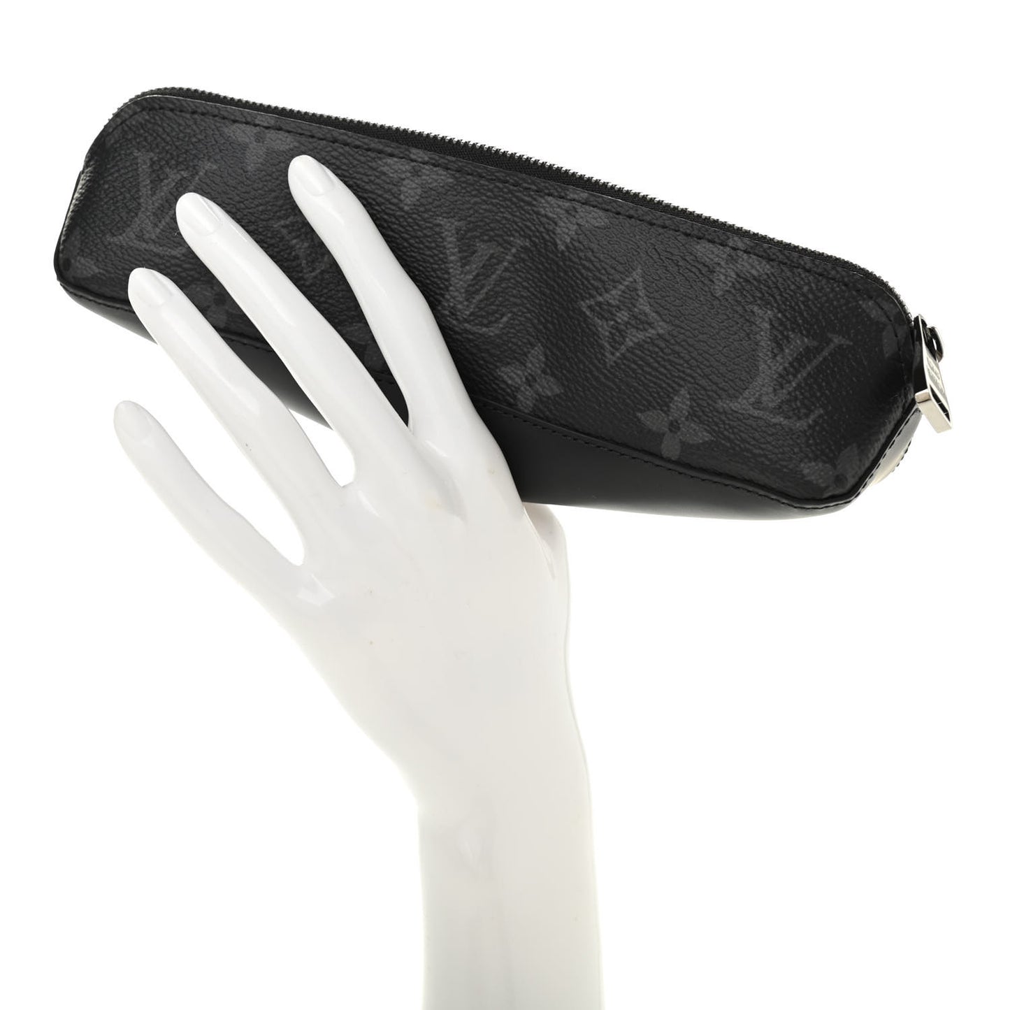 Monogram Eclipse Elizabeth Pencil Pouch Black