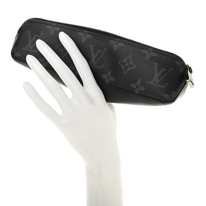 Louis Vuitton Monogram Eclipse Elizabeth Pencil Pouch Black 2 of 6