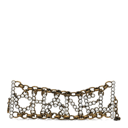 Chanel Crystal City of Lights Chain Bracelet Gold 4 of 6