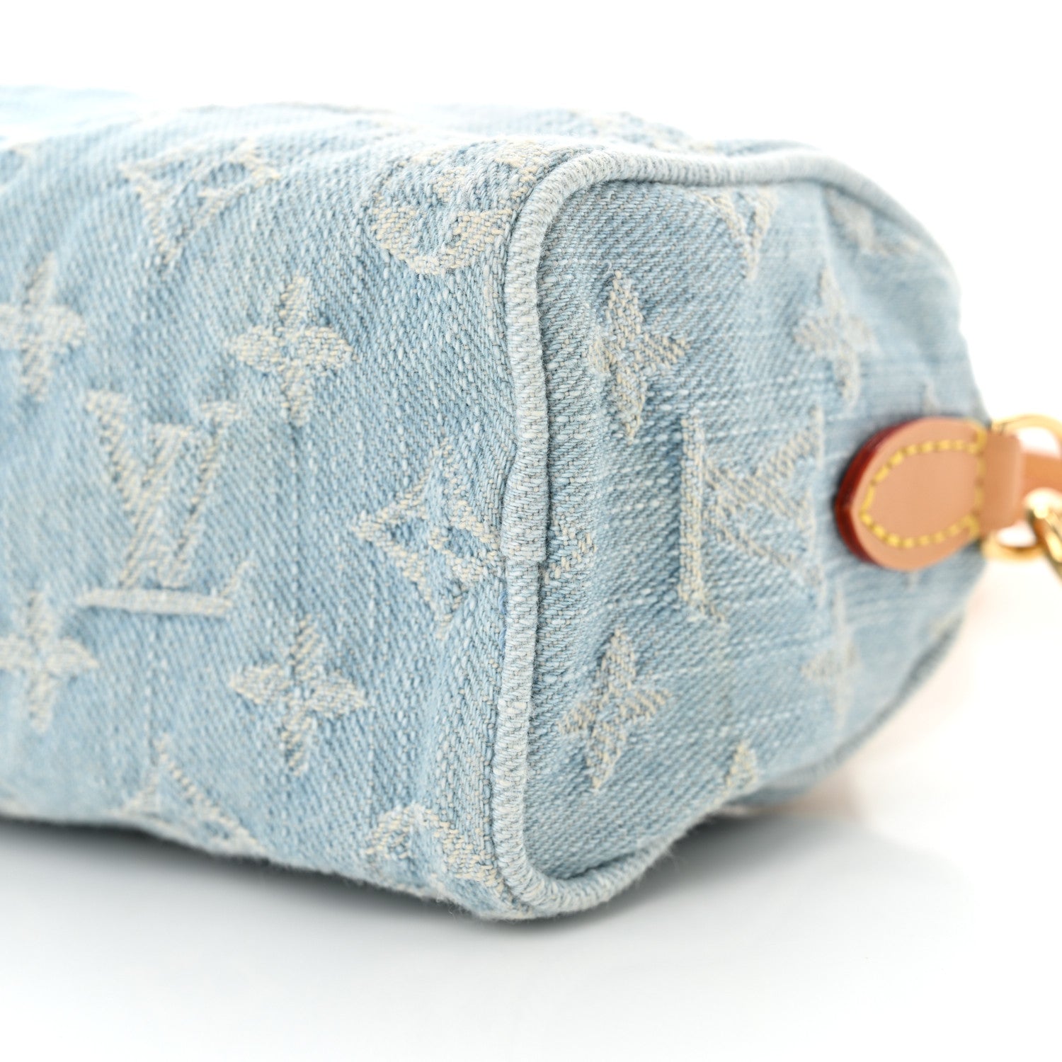 Louis Vuitton Monogram Denim Nano Speedy Sky Blue 9 of 9
