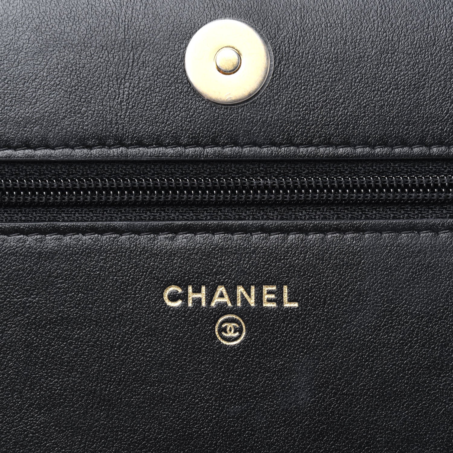 Chanel Velvet Quilted Boy Wallet On Chain WOC Black 6 of 14