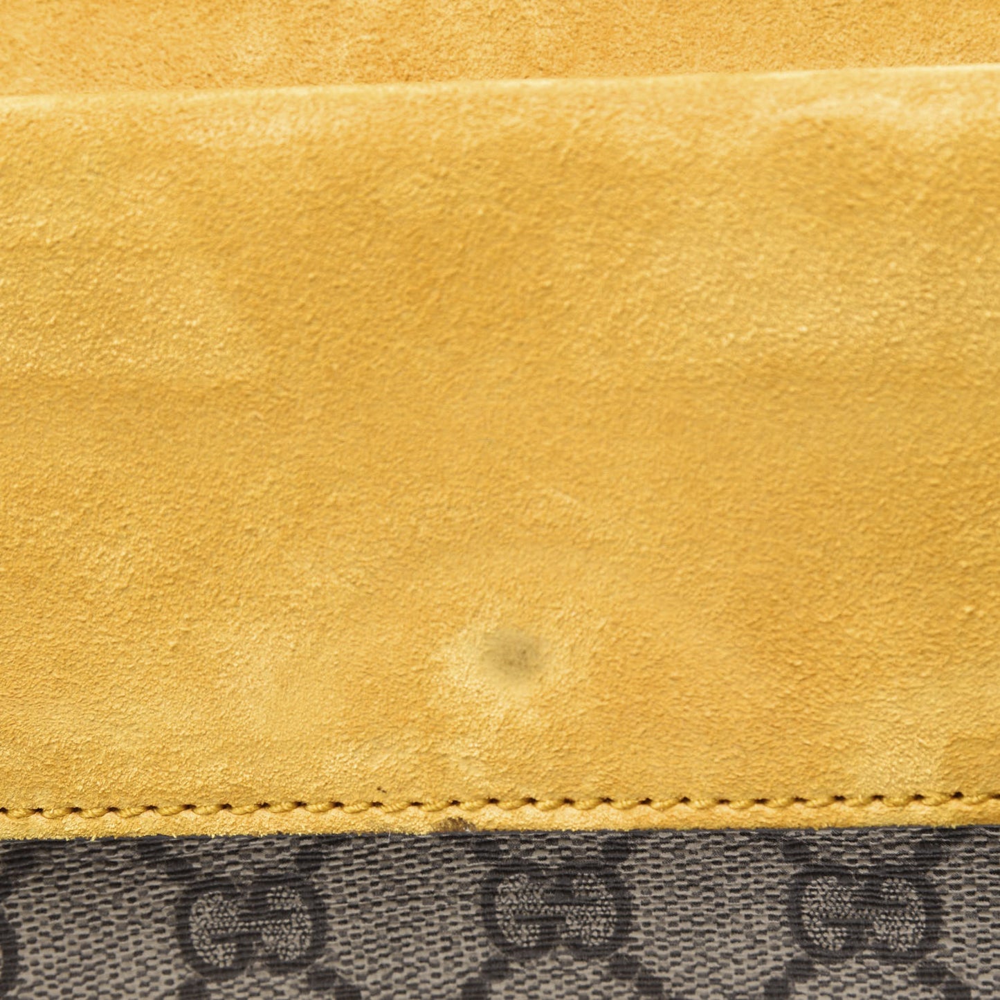 GG Supreme Monogram Mini Dionysus Shoulder Bag Yellow