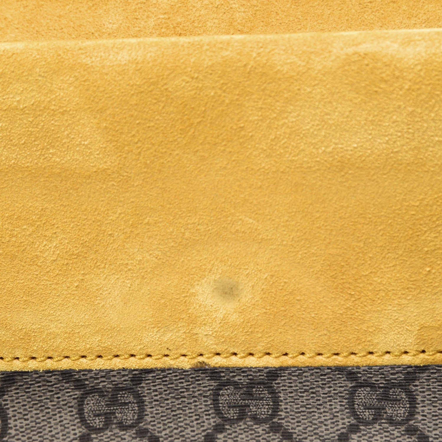 Gucci GG Supreme Monogram Mini Dionysus Shoulder Bag Yellow 7 of 11