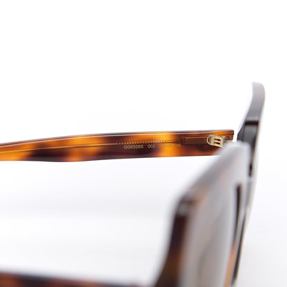 Gucci Acetate Oversize Sunglasses GG0328S Tortoise 5 of 8