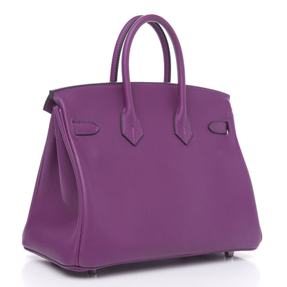 Hermes Swift Birkin 25 Anemone 3 of 10