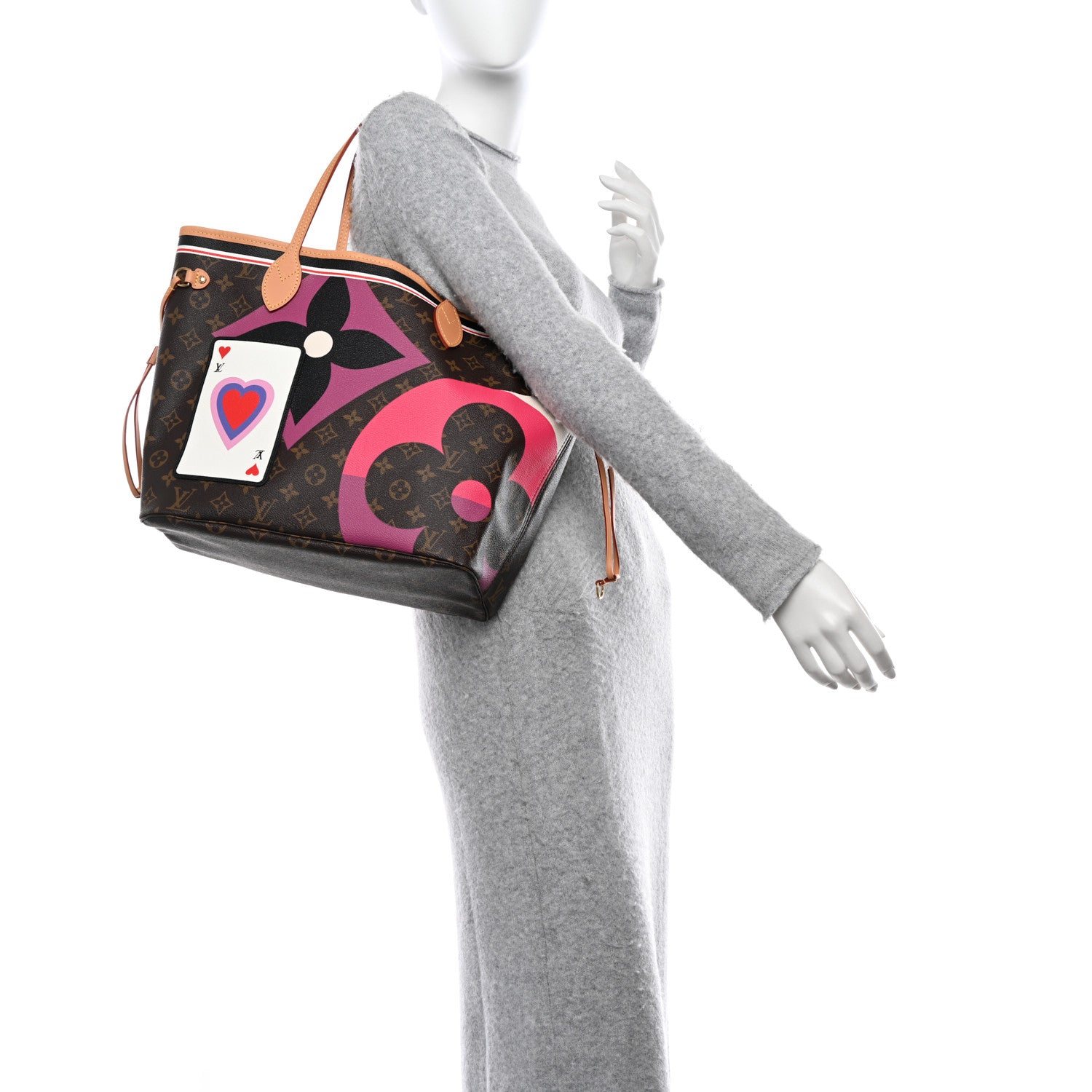 Louis Vuitton LOUIS VUITTON Monogram Game On Neverfull MM 2 of 11