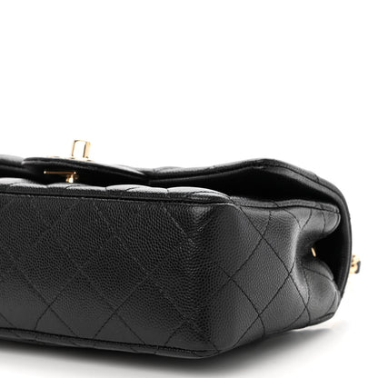 Chanel Caviar Quilted Mini Rectangular Flap Black 10 of 13