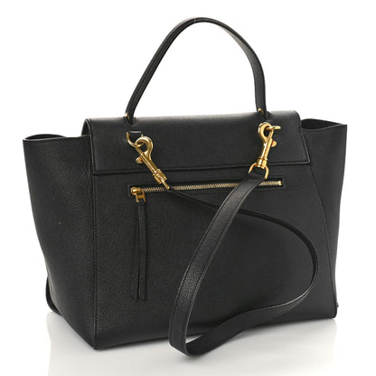Celine Grained Calfskin Mini Belt Bag Black 3 of 8