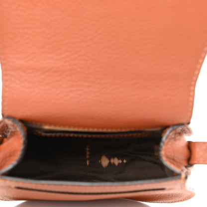 Chloe Calfskin Mini Marcie Round Crossbody Bag Tan 5 of 15