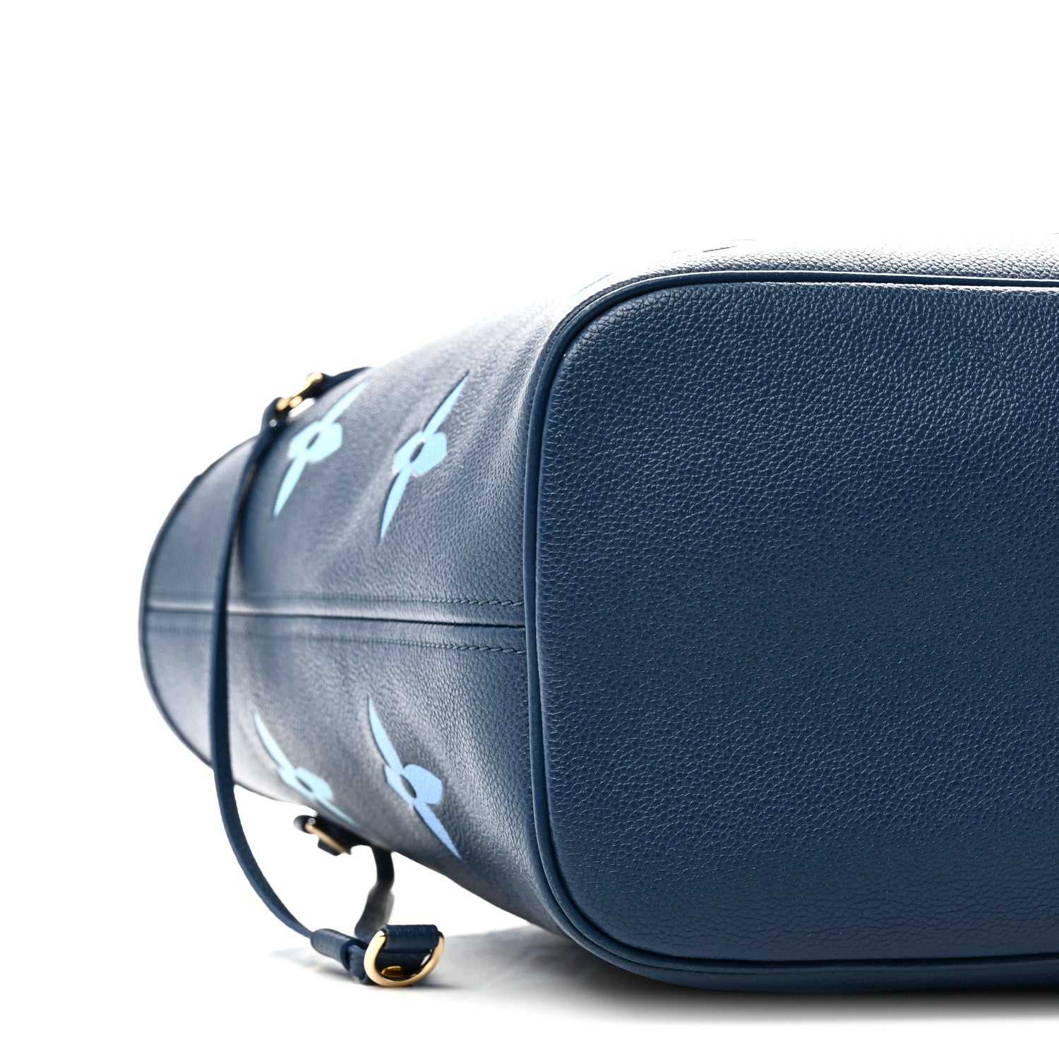 Louis Vuitton Empreinte Monogram Giant Neverfull MM Degrade Bleu 9 of 10