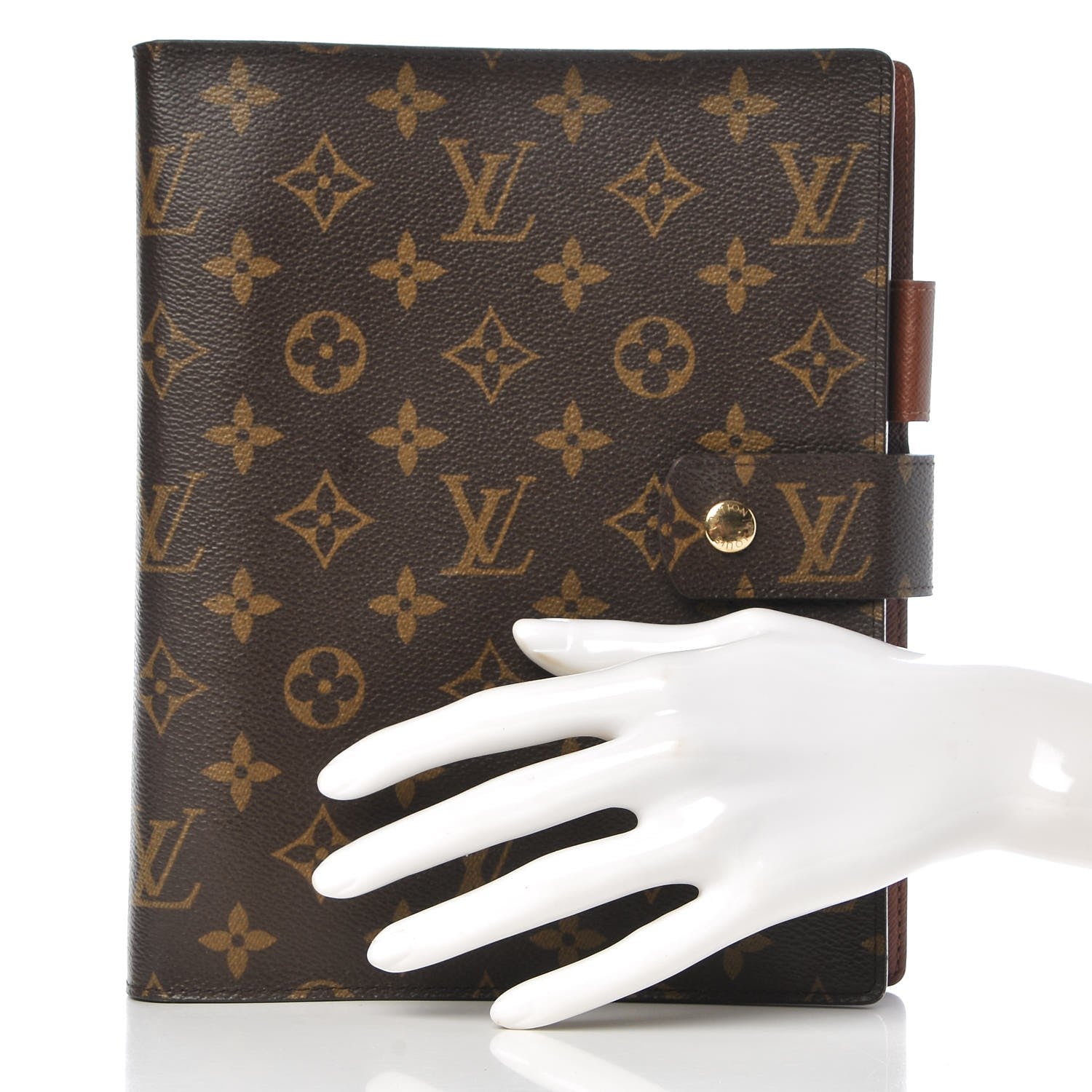 Louis Vuitton Monogram Large Ring Agenda Cover 2 of 8