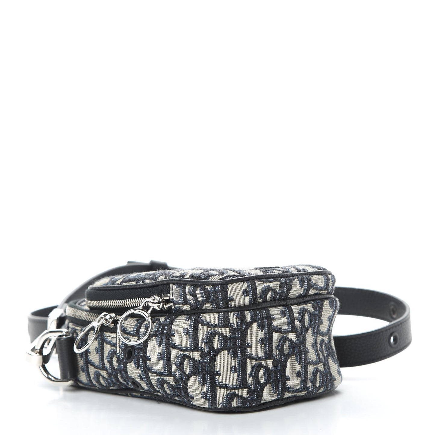 Oblique Crossbody Bag Blue