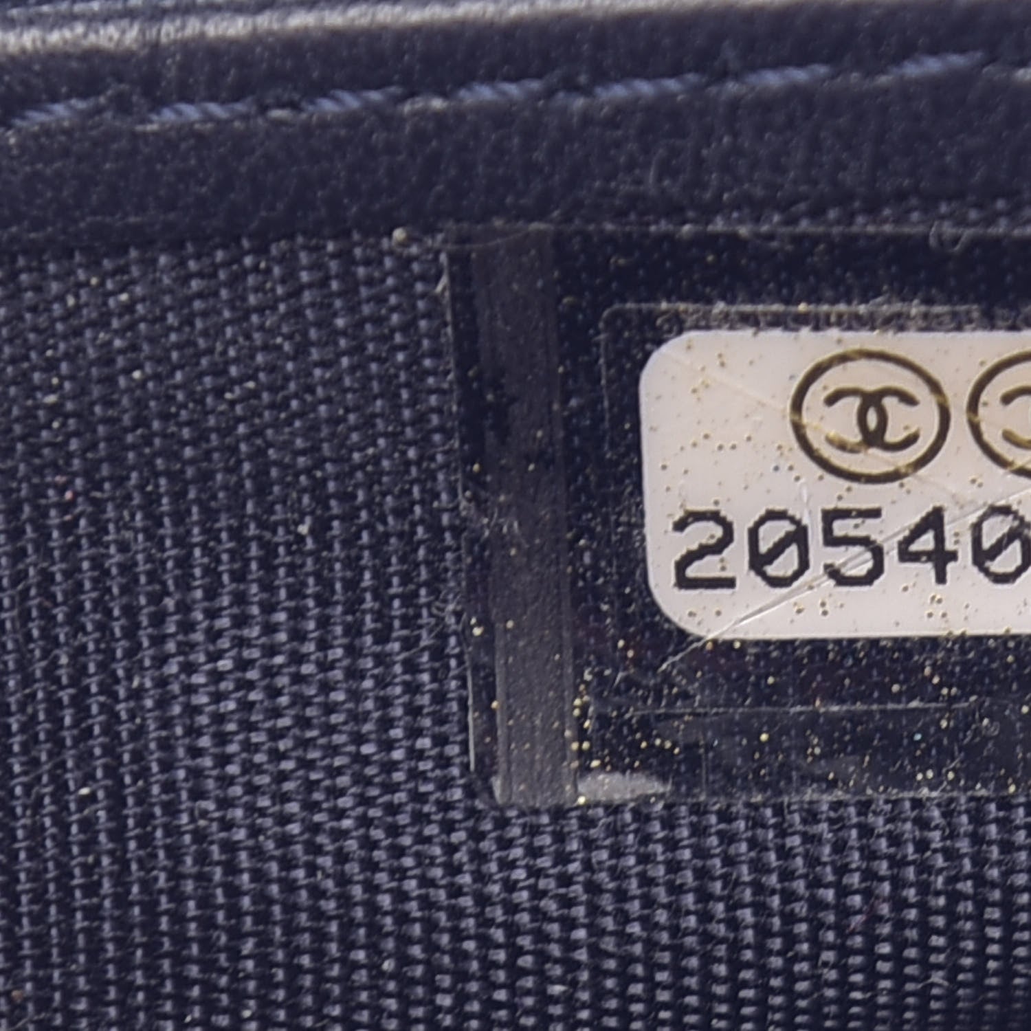 Chanel Lambskin Quilted Boy Flap Wallet Blue 8 of 9